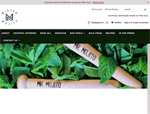 Tablet Screenshot of mistermojito.com